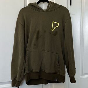 Privé alliance by bhh hoodie green mens size medium